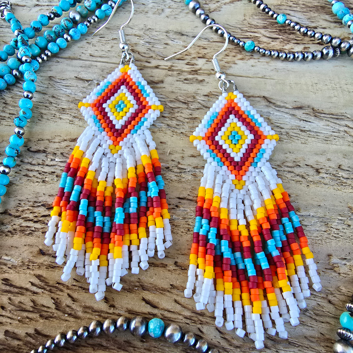 Mini Fringe Earrings "Sweet Summertime"