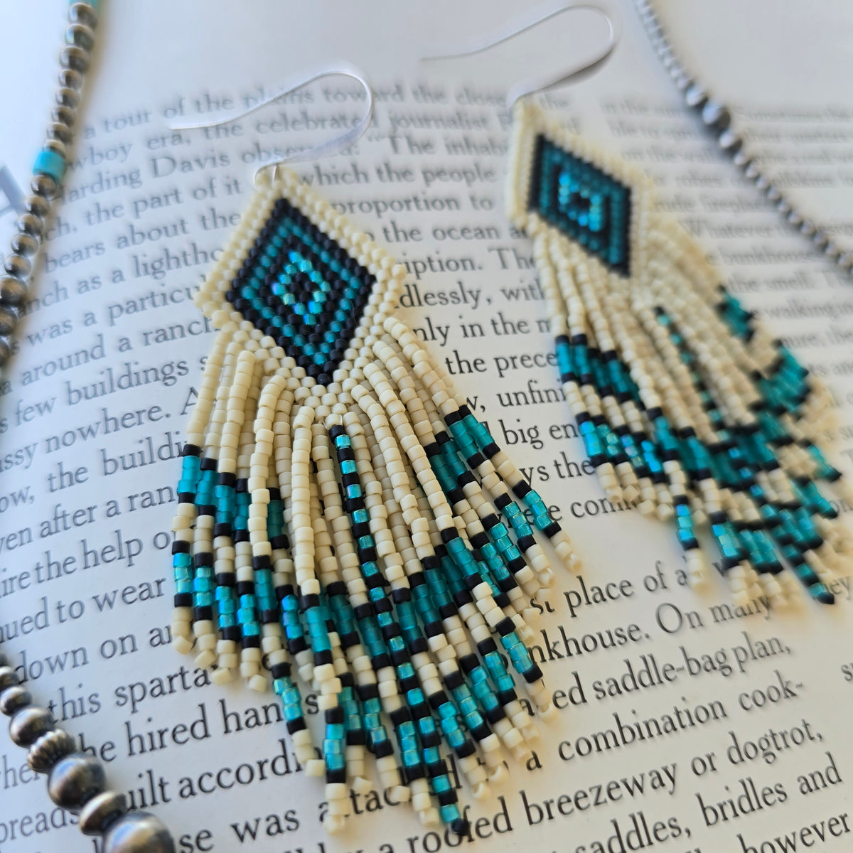 Mini Fringe Earrings "Dusty Cowgirl"
