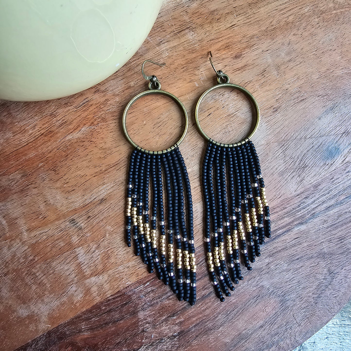 Fringe Earrings "Night on the Town"