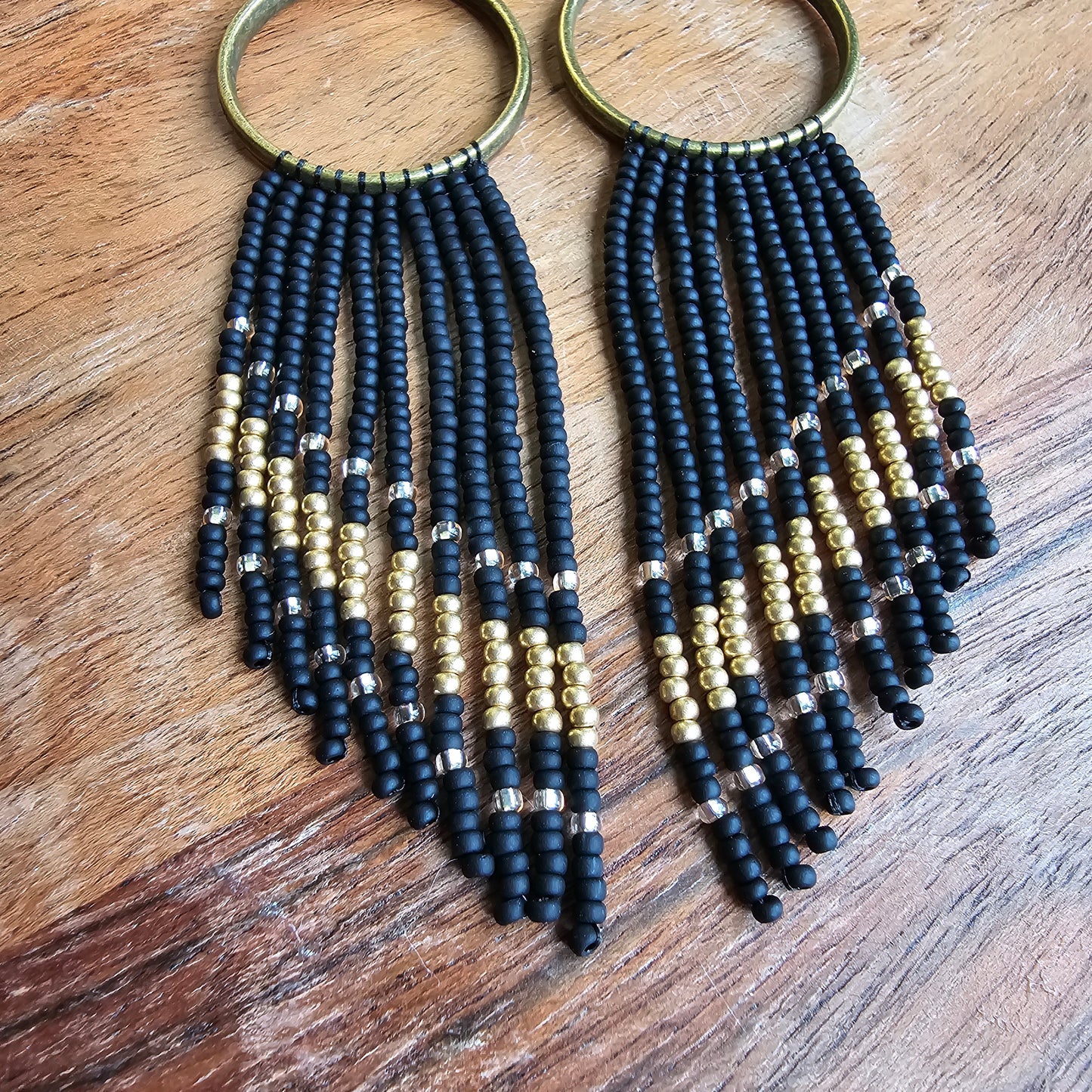 Fringe Earrings "Night on the Town"