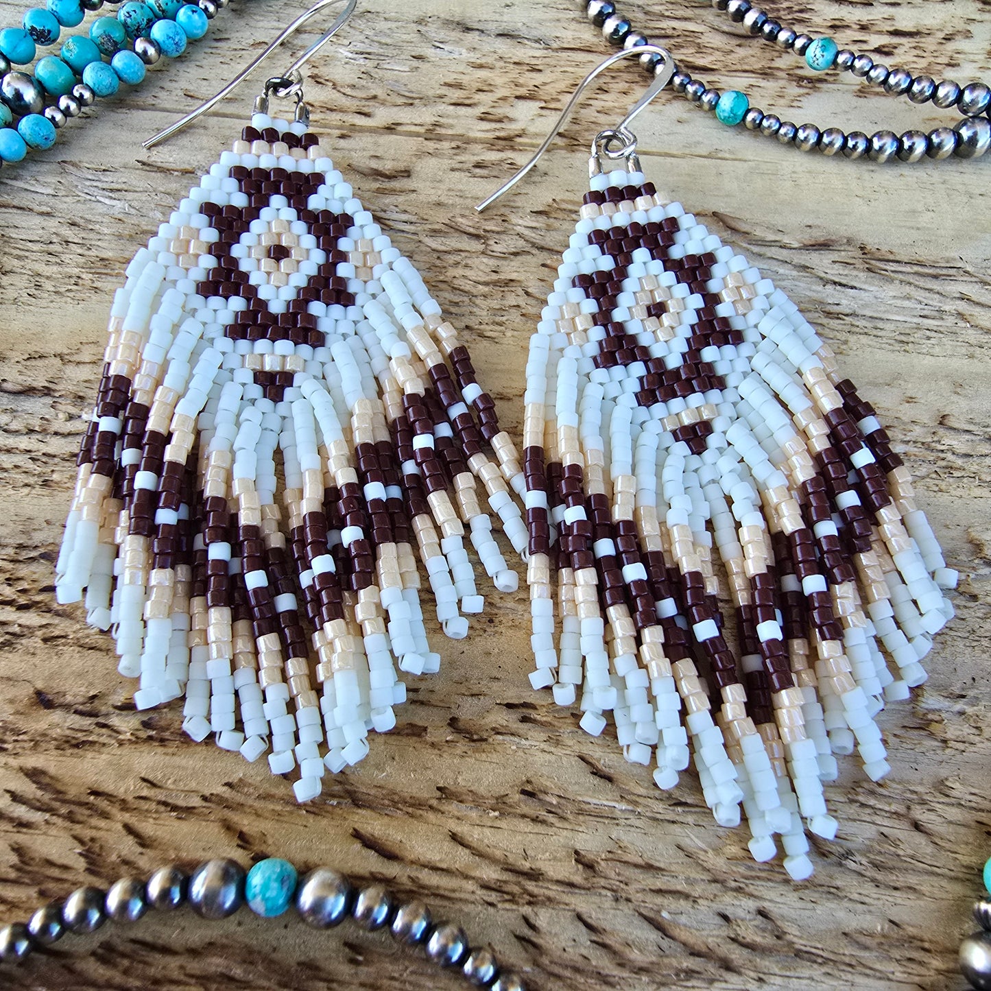 Mini Fringe Earrings "Country State of Mind"