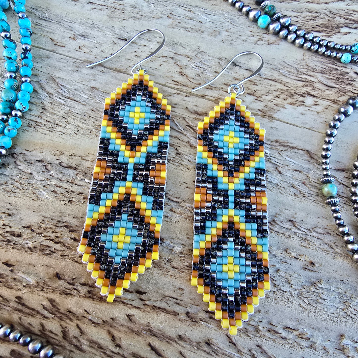 Beaded Cinch Earrings