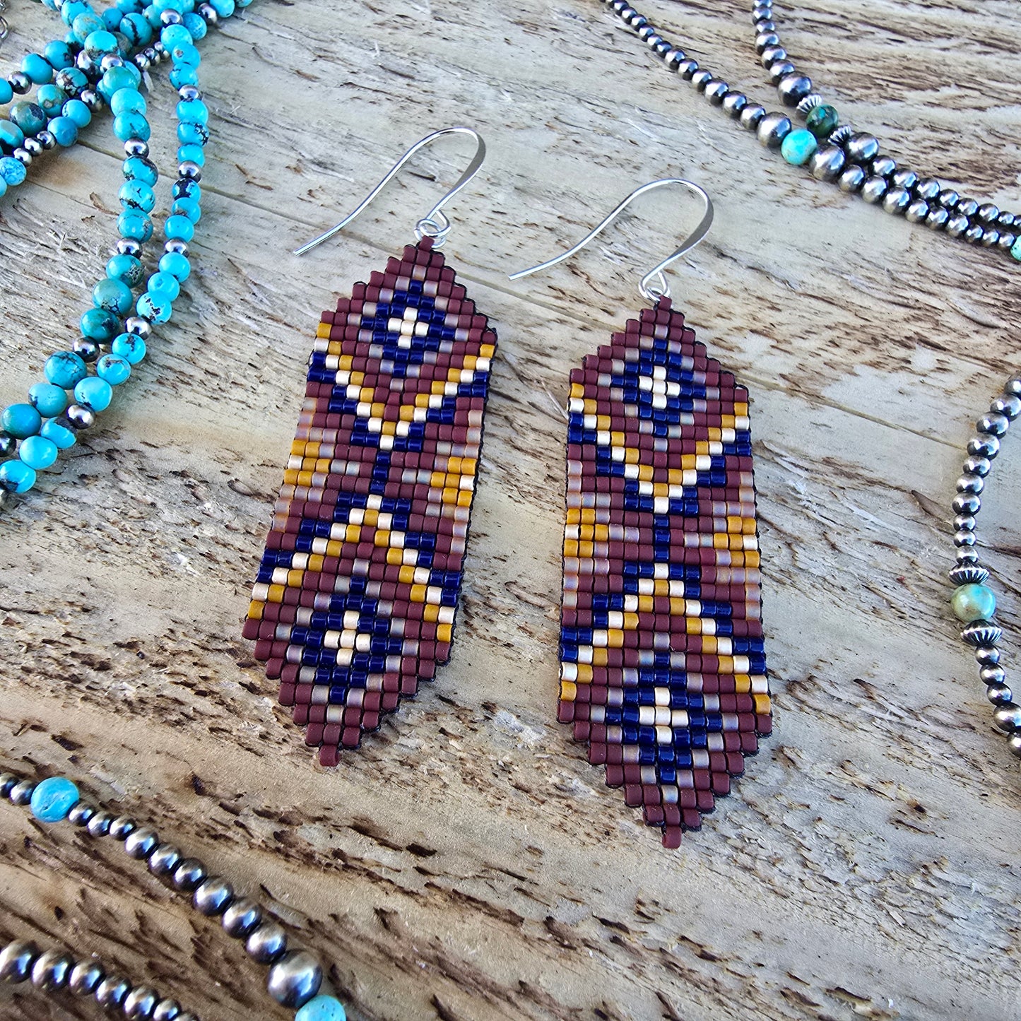 Beaded Cinch Earrings