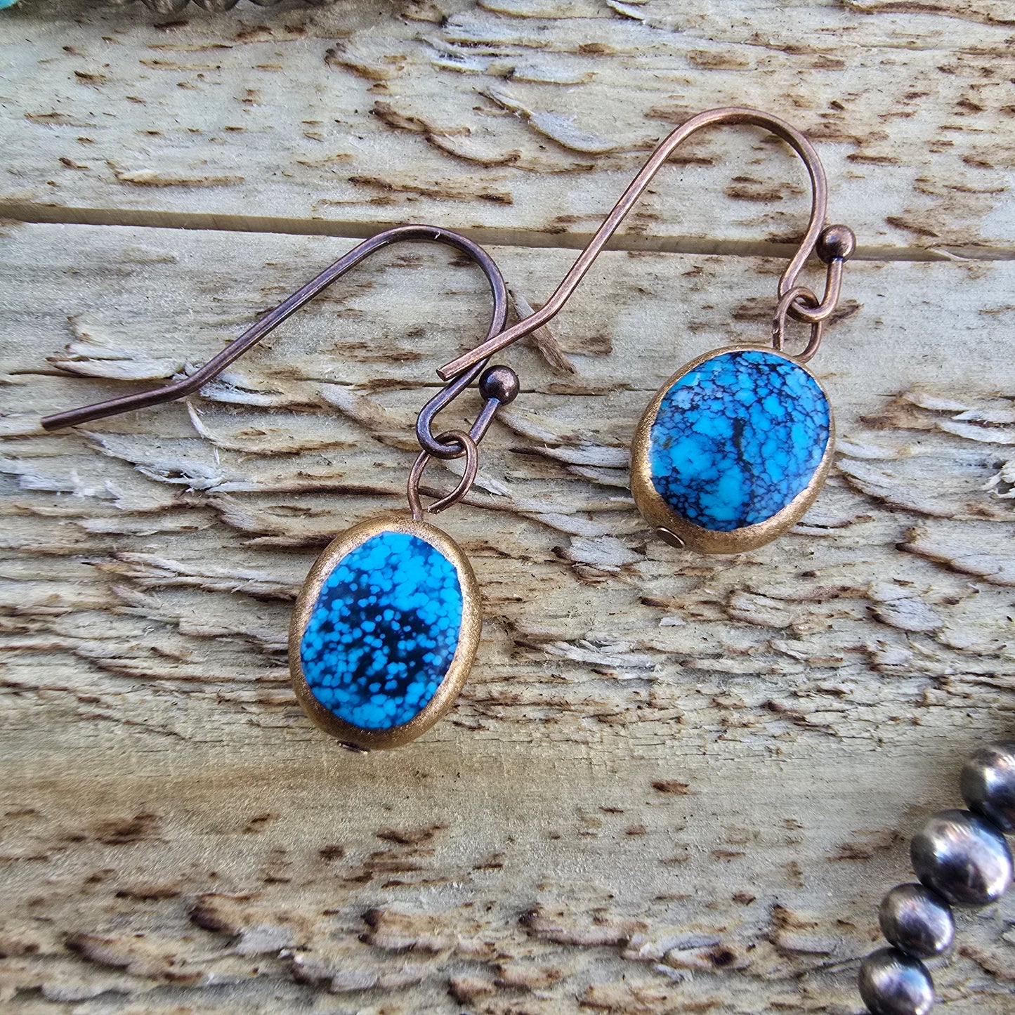 Turquoise Drop Earrings #2