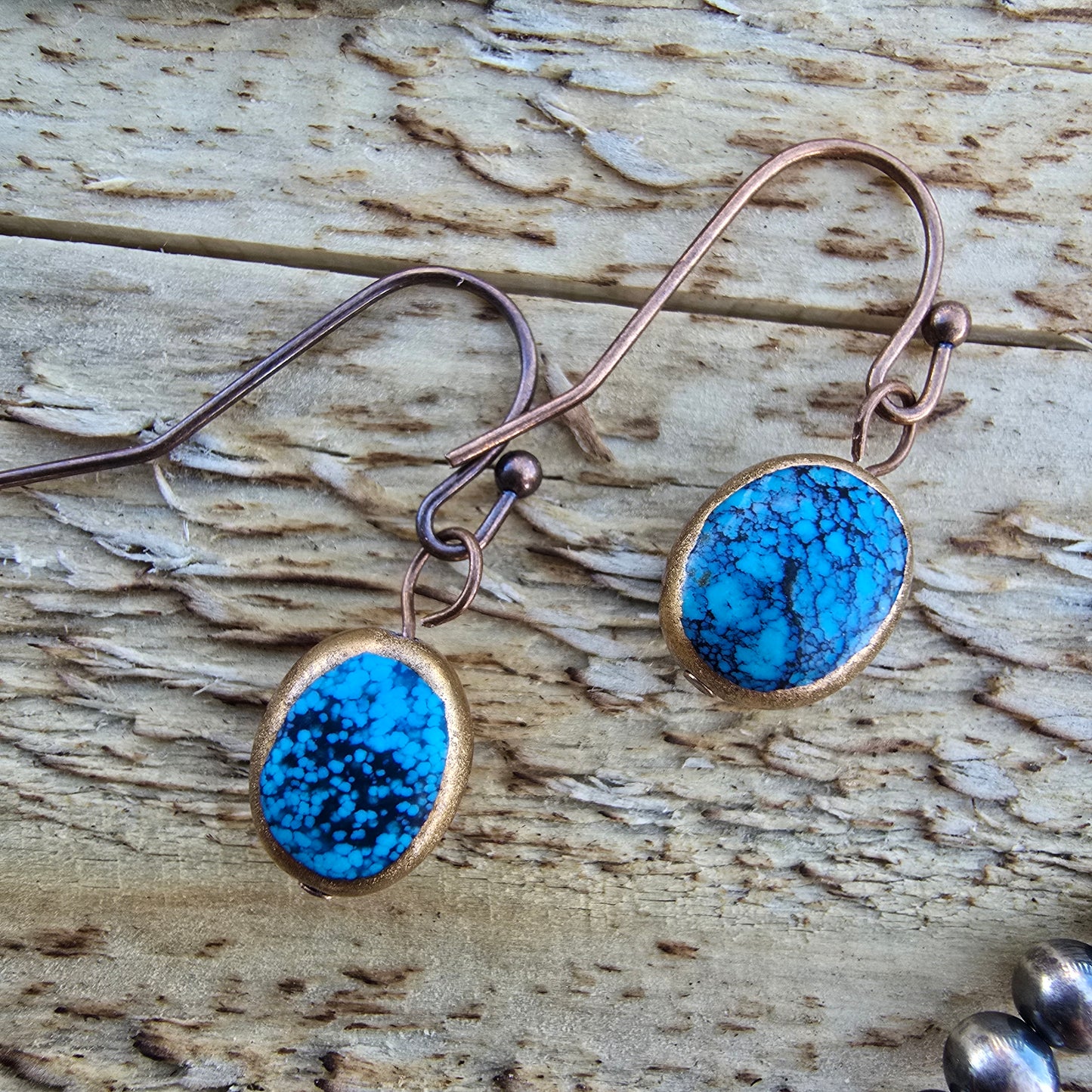 Turquoise Drop Earrings #2