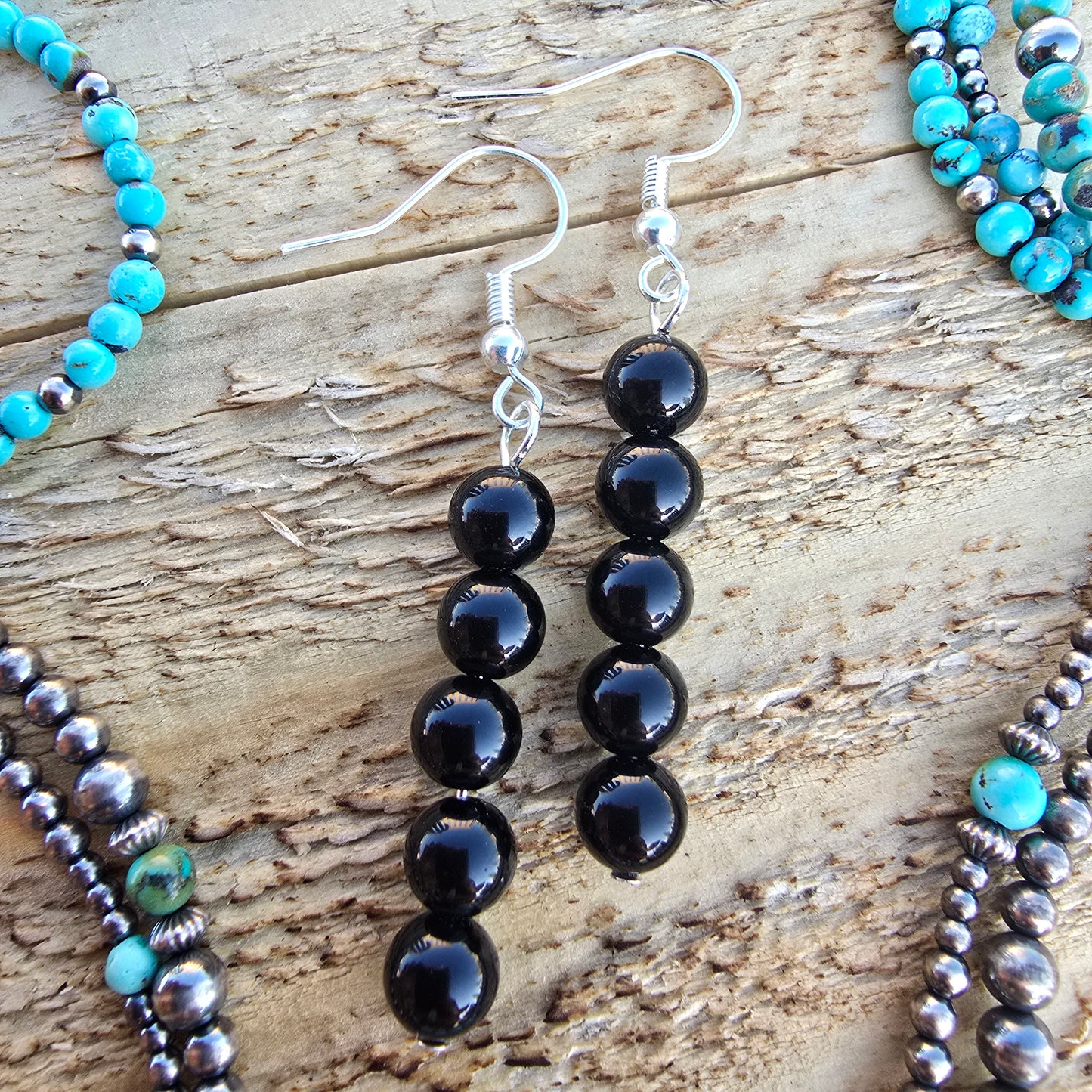 Black Onyx Earrings