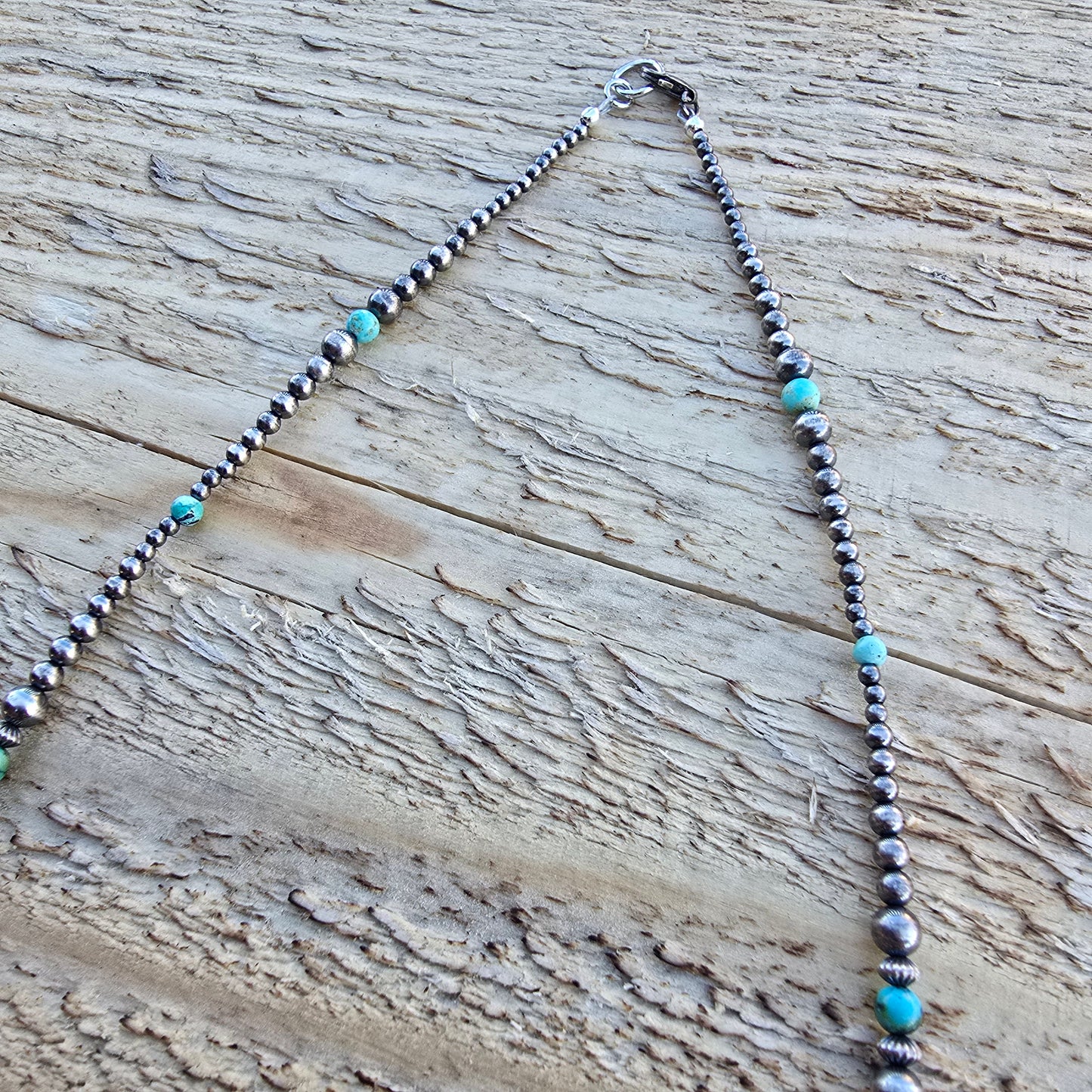 Turquoise and Navajo Pearl Necklace #2