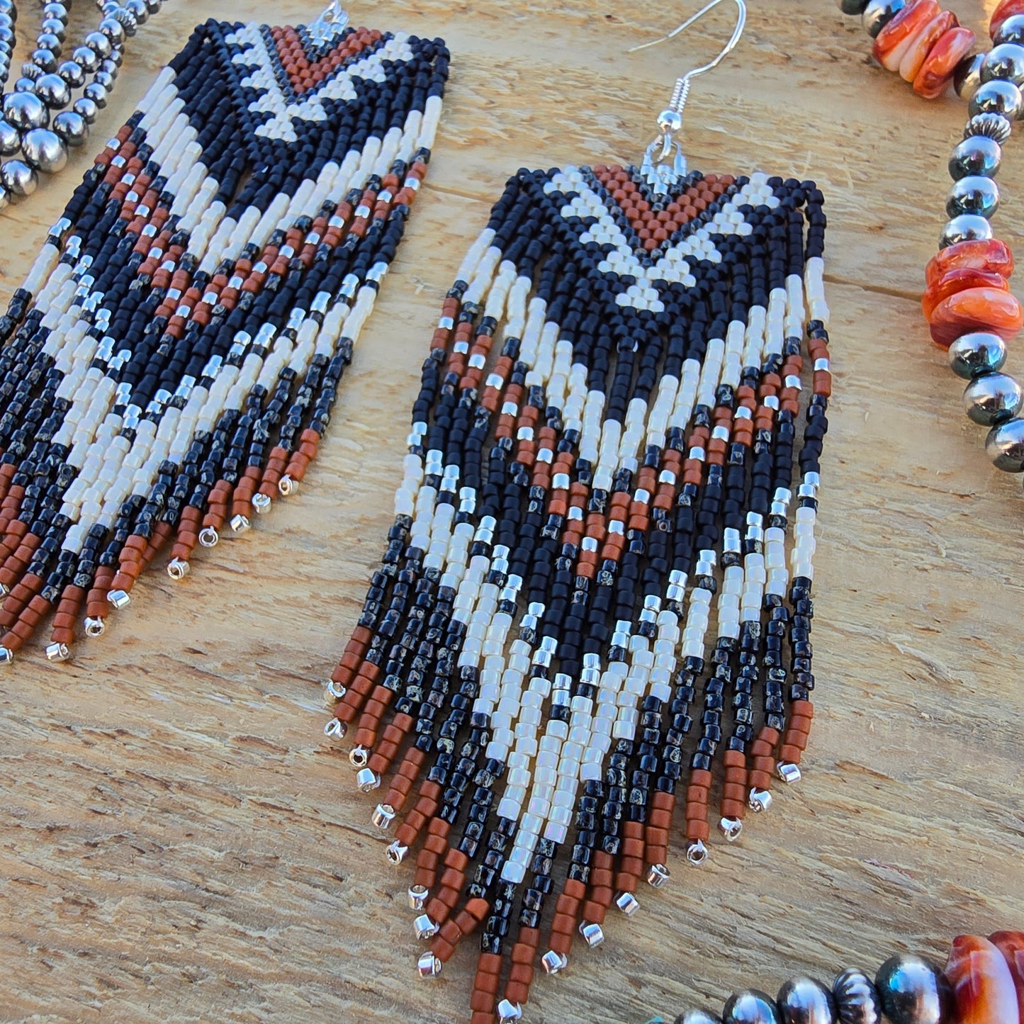 Large Fringe Earrings