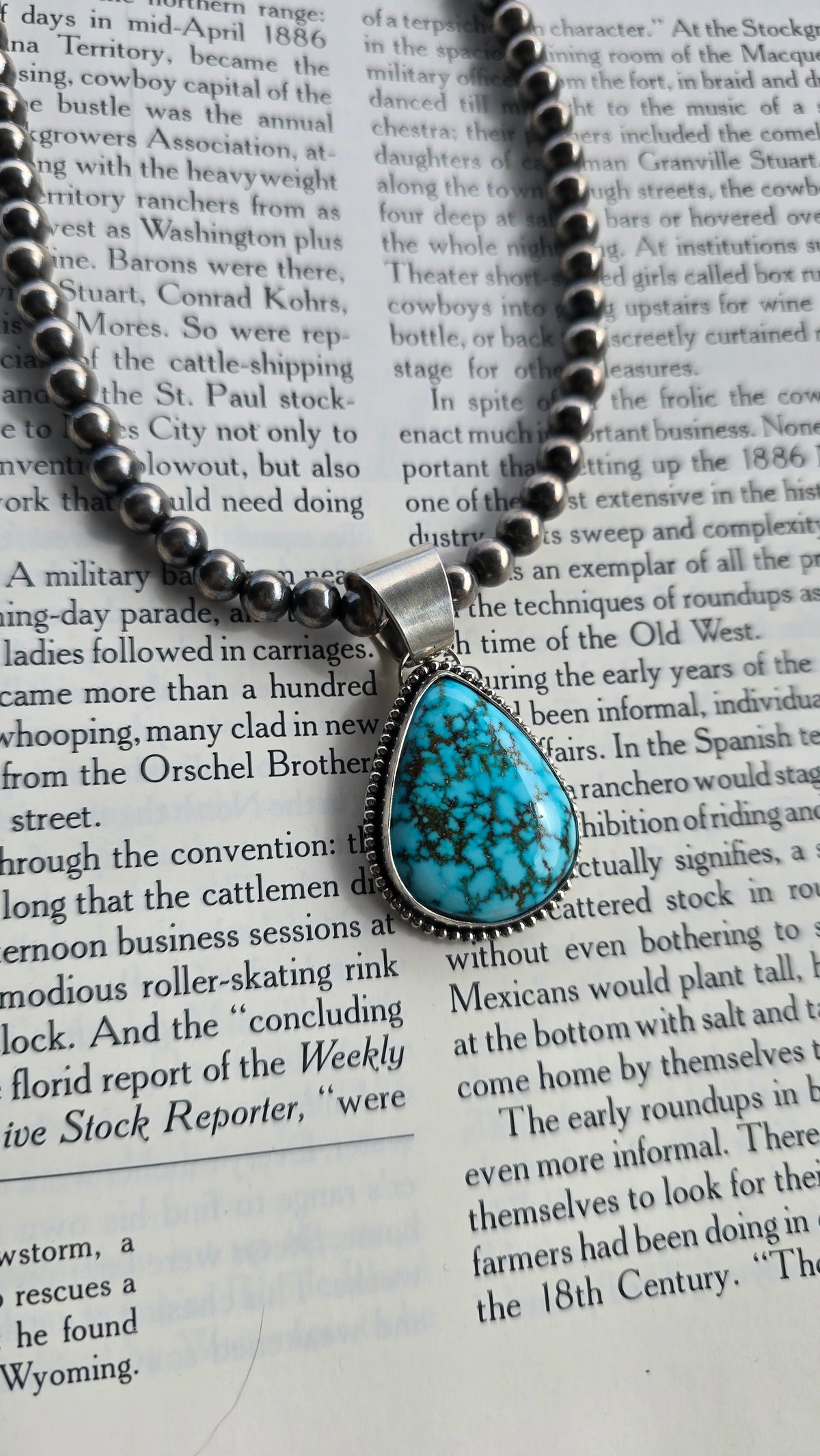 Turquoise Mountain Pendant