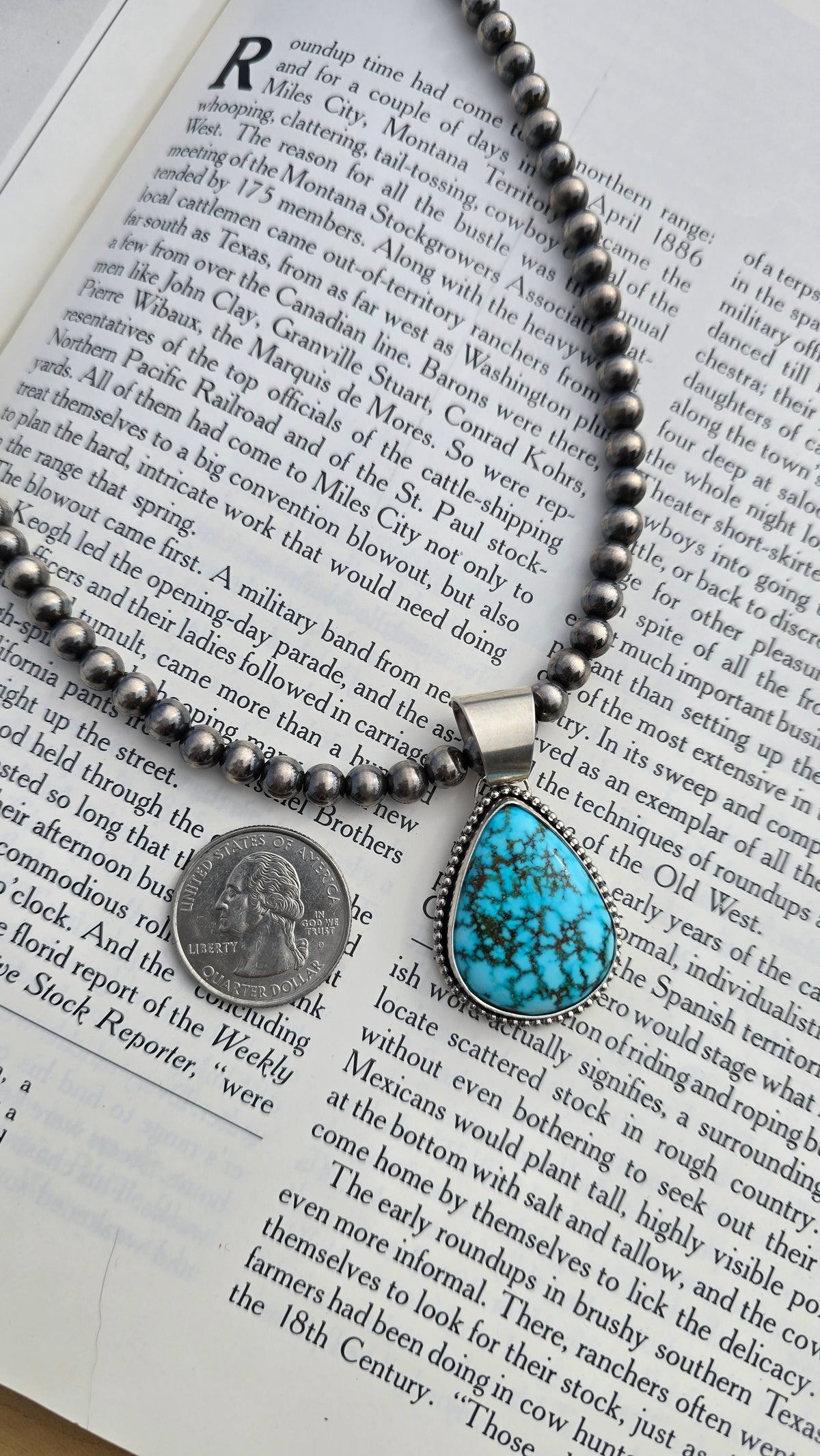 Turquoise Mountain Pendant
