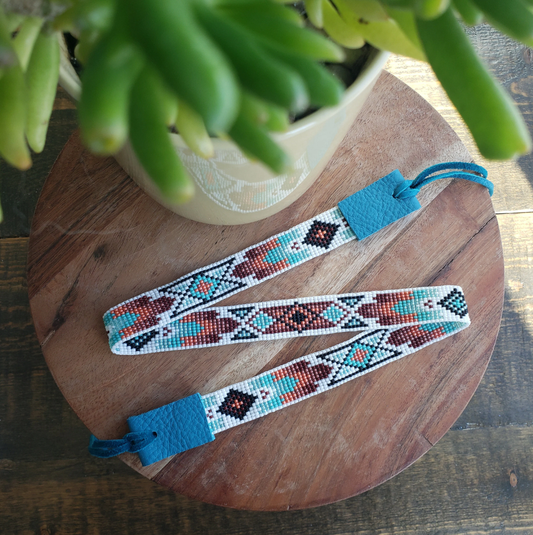 Hatband - Southwestern Aztec Hand Beaded