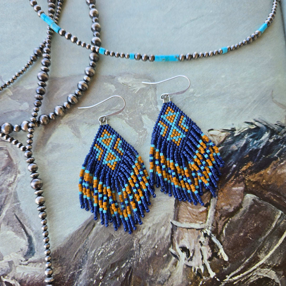 Mini Fringe Earrings