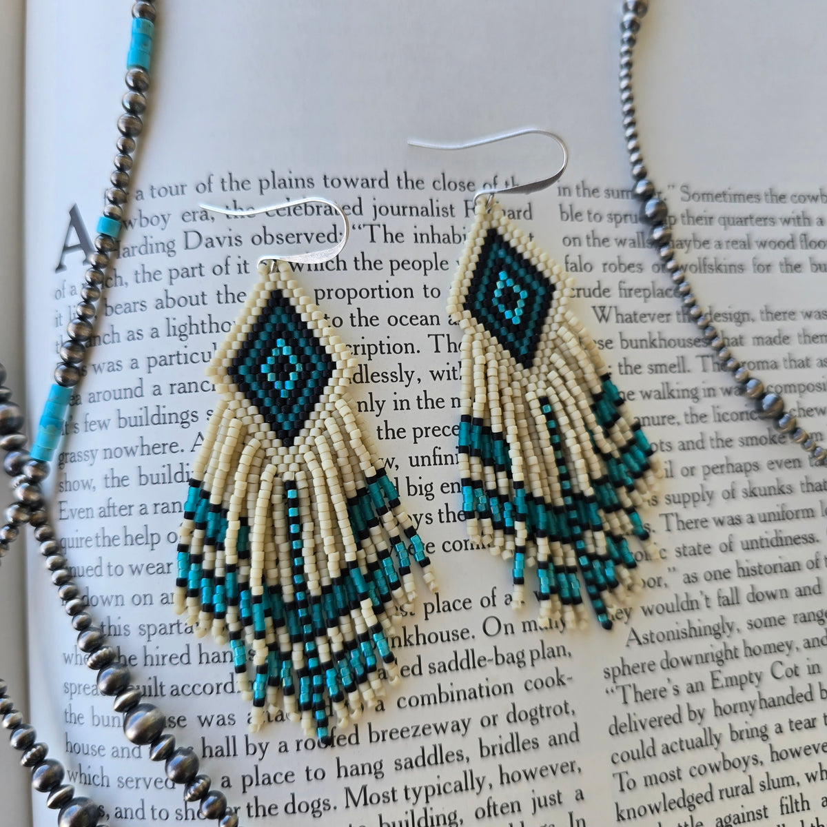 Mini Fringe Earrings "Dusty Cowgirl"