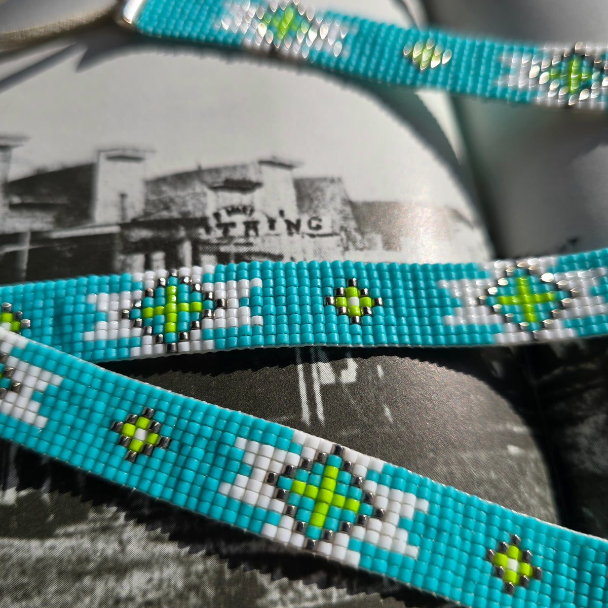 Hatband - "Electric Cactus"