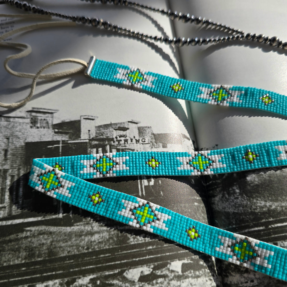 Hatband - "Electric Cactus"