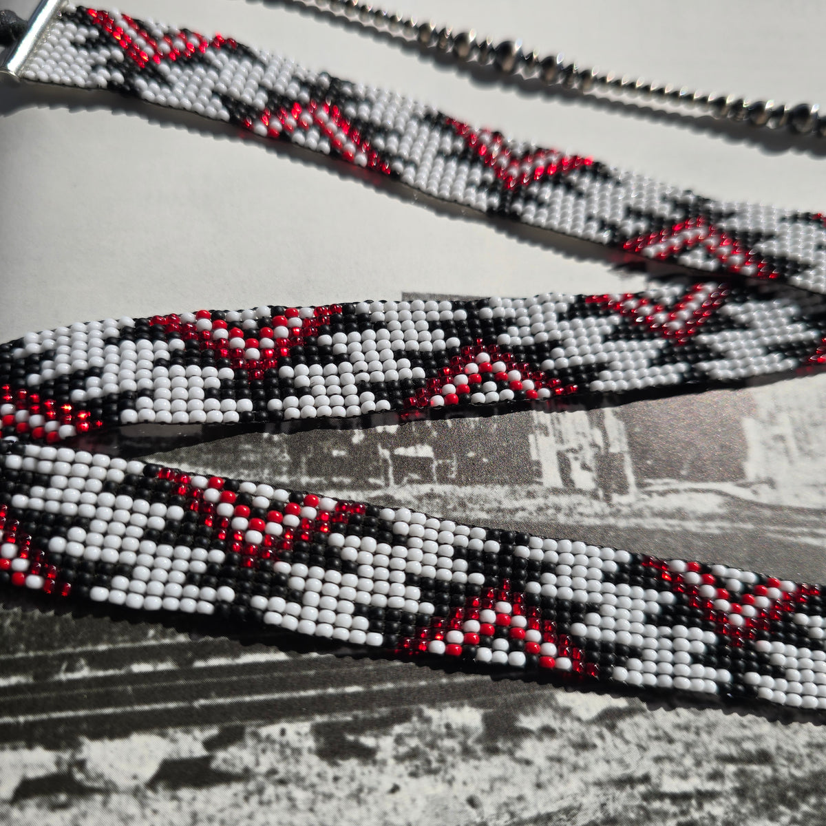 Hatband - "Red Dawn"